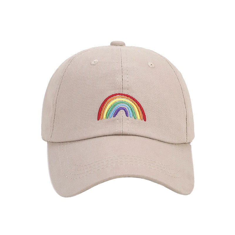 Unisex Baseball Cap Rainbow Embroidery Sports Hats Fashion Hat Cap For Men Women Streetwear Dad Hats