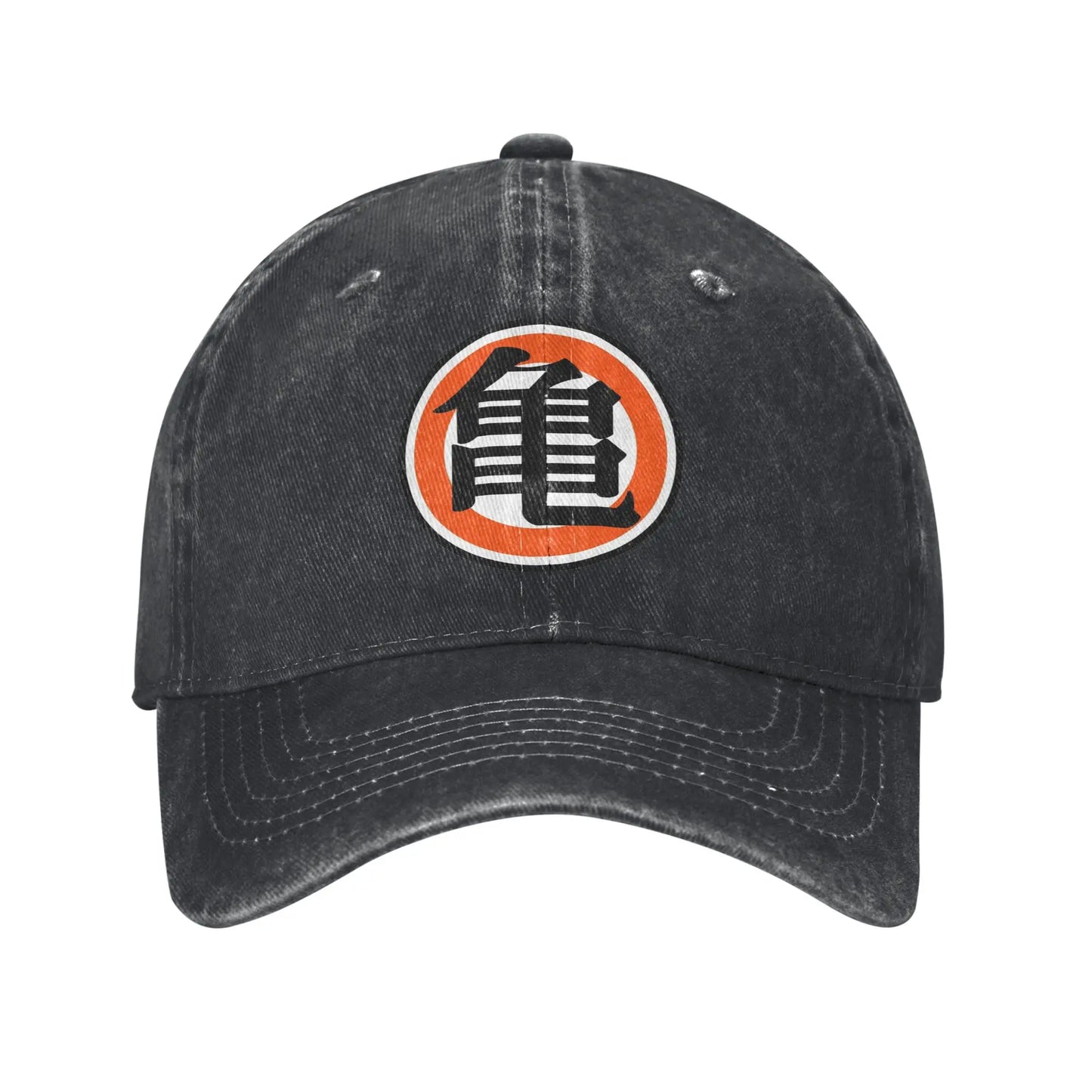 Dragon Ball Master Rosh TURTLE SCHOOL Unisex Baseball Cap  Distressed Washed Caps Hat Fashion Outdoor Unstructured Soft Headwear
