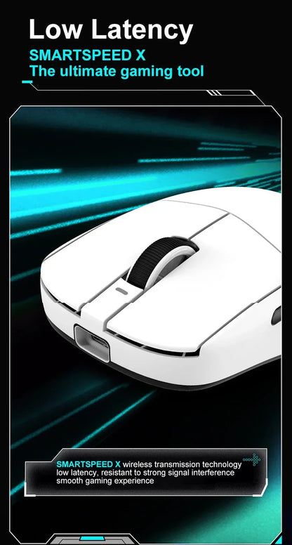 VXE Dragonfly R1 Pro MAX 2.4G WirelessGaming Mouse PAW3395 26000DPI 3-mode Connection with Low Latency Wired Gaming Mouse