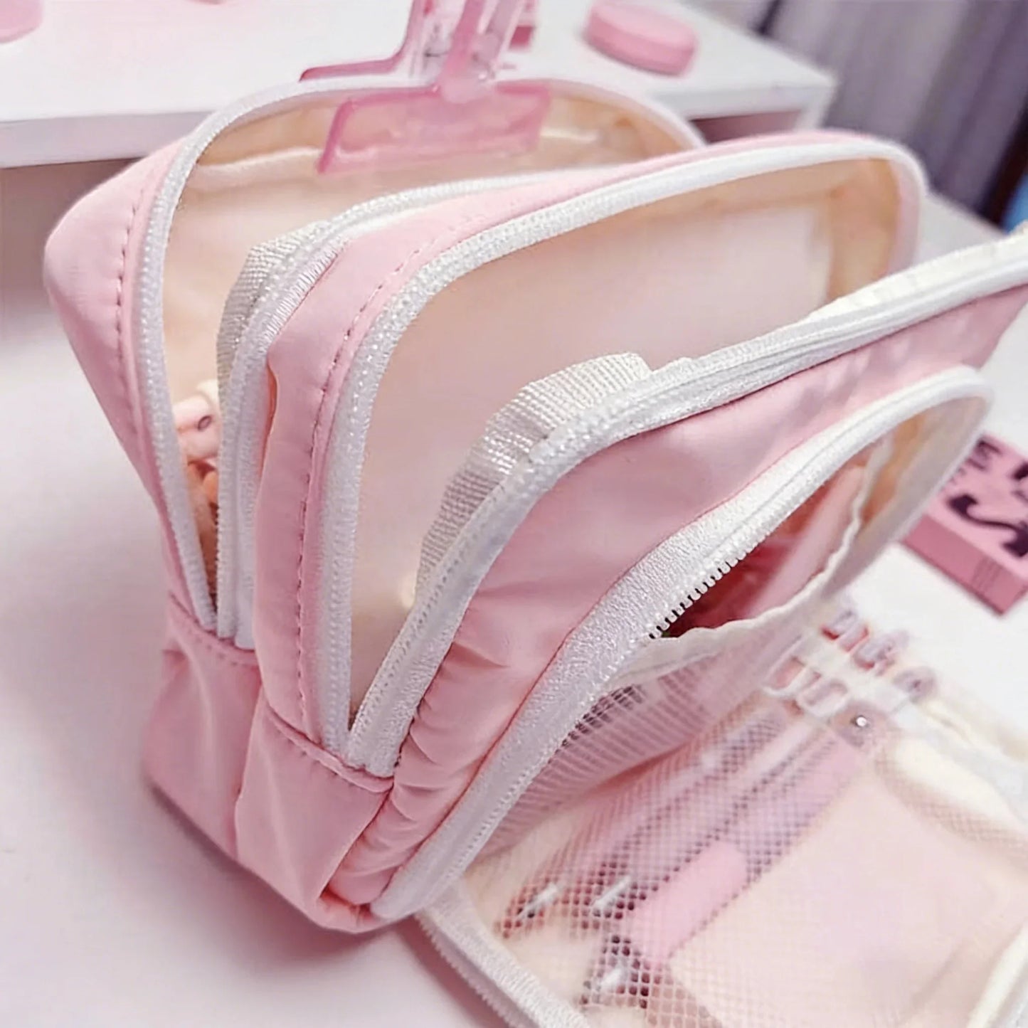 Fortnite Pen Box Creative Game Pattern Pencil Case Harajuku Storage Bag Boy Girl Back to School Supplies Birthday Party Gifts