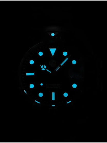 San Martin Upgraded Version 40mm Water Ghost Diver Watch Men's Luxury Automatic Mechanical Watches Sapphire Waterproof 200m SN0017