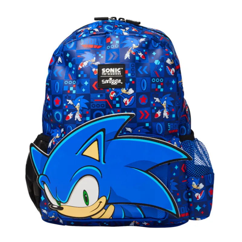 Children's Meal Bag, Large Sonic Backpack, Stress Relieving Backpack, Pencil Case, Super Hedgehog, Large Capacity Backpack, Gift