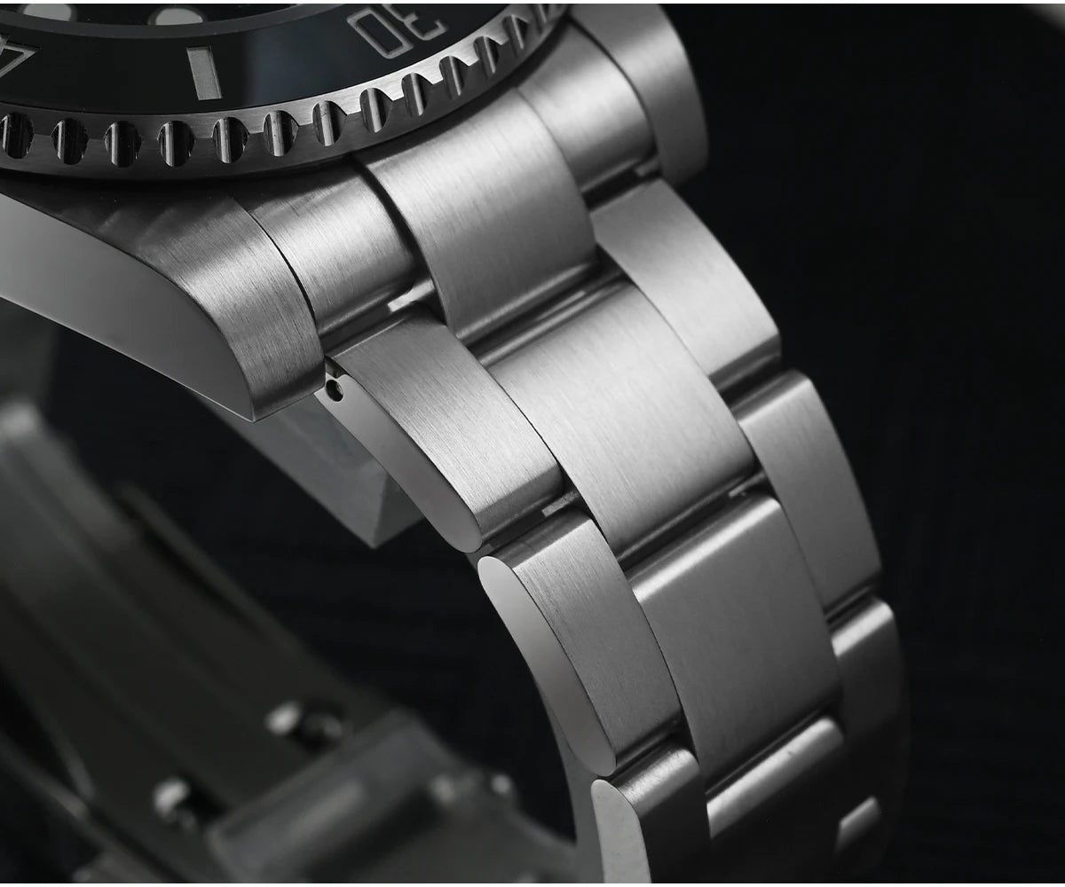 San Martin Upgraded Version 40mm Water Ghost Diver Watch Men's Luxury Automatic Mechanical Watches Sapphire Waterproof 200m SN0017