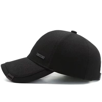 Unisex Hua Label Baseball Caps Hip Hop Cap Spring and Autumn Outdoor Adjustable Casual Hats Sunscreen Hat