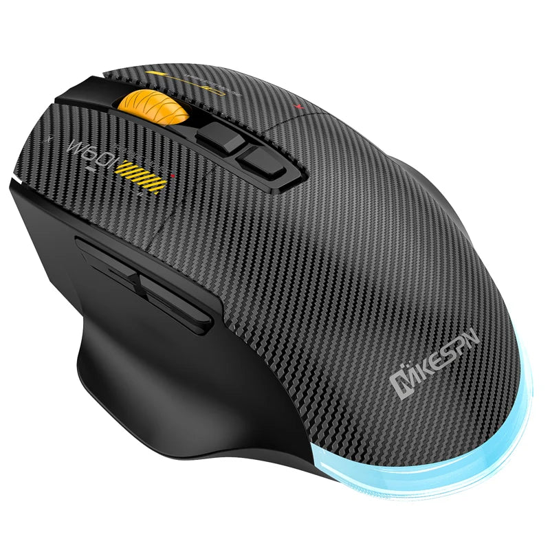 Bluetooth Wireless Gaming Mouse, 12800 DPI Wired/Wireless RGB Mouse with 7 Programmable Buttons,for PC Laptop,Gaming