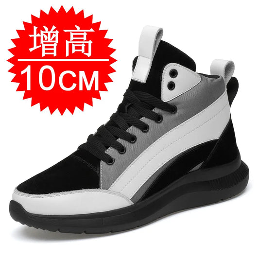 High-top Heightening Shoes Elevator Shoe Height Increase Footwear Men Height Increase Insole 6CM 8CM 10CM Sneakers Shoes