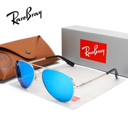 Brand Design Pilot Polarized Sunglasses For Men Women Fashion Trend Outdoor Cycling Car Driving Sun Glasses Goggle Eyewear