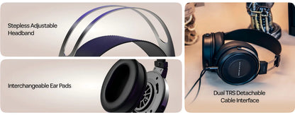 SIMGOT EP5 High-Performance 50mm Dynamic Driver Headphones with Low-Impedance, High-Sensitivity Design