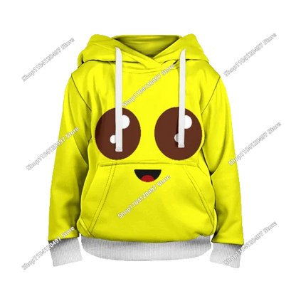 Nowe bluzy Fortnite 2025 z kapturem, nadruk 3D, bluza męska Harajuku z długim rękawem, krój oversize, unisex, odzież cosplayowa