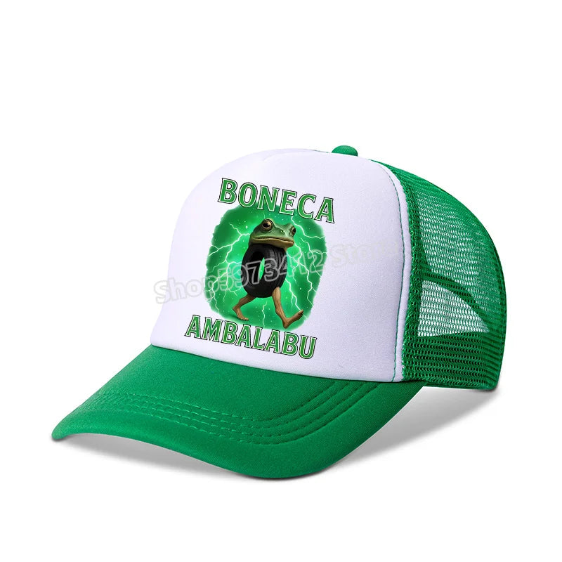 Italian Brainrot Baseball Caps Funny Anime Print Tung Tungtung Sahur Hats Summer Adjustable Fmaliy Headdress Cap Birthday Gifts