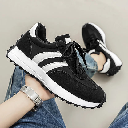 PARZIVAL Chaussures Décontractées Homme Baskets de Sport Mode Plateforme Chaussures de Course Homme Sneakers Zapatillas Deportivas Hombre