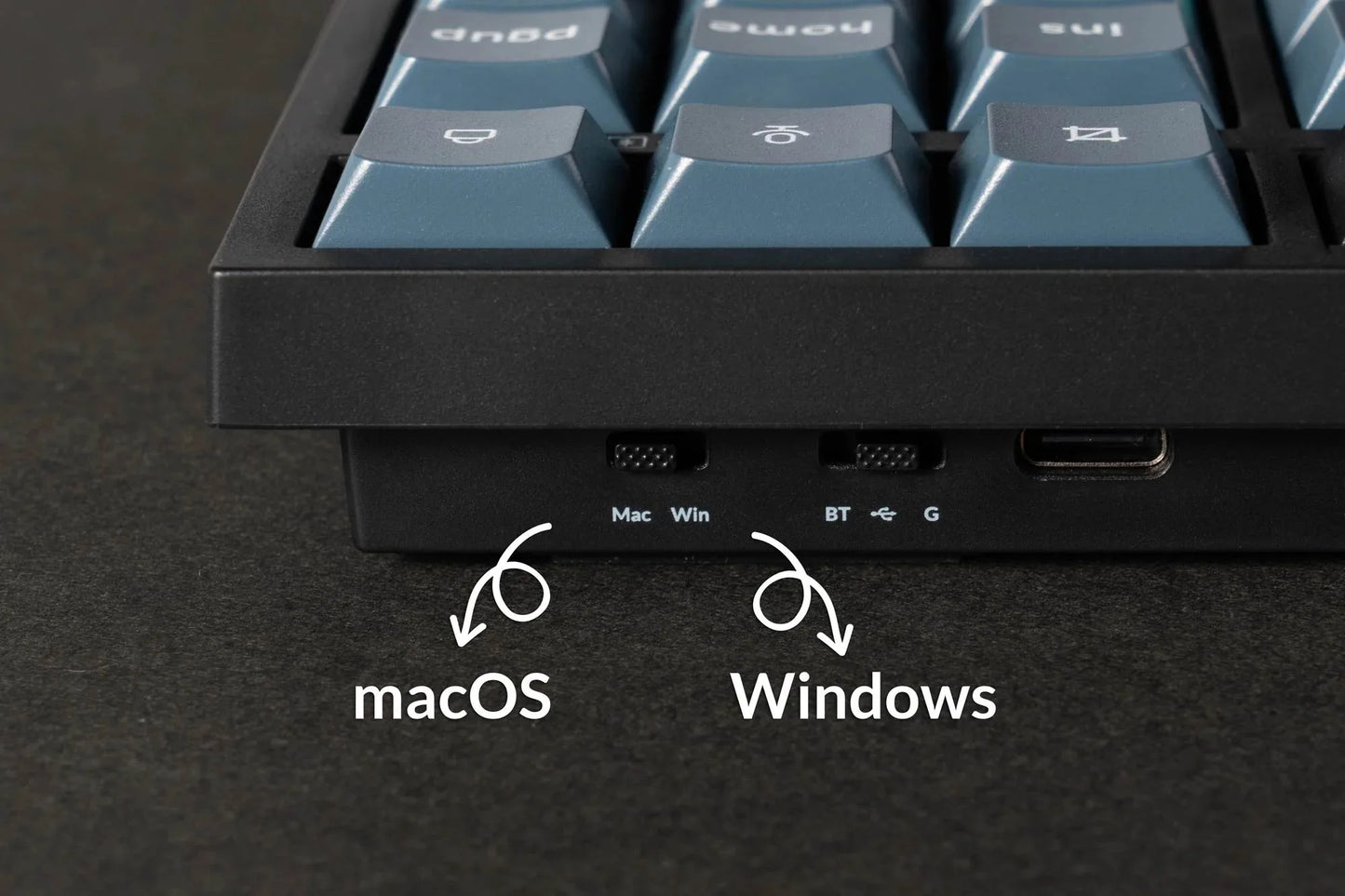 Keychron B33 Wireless Keyboard 80% TKL Layout Scissor Mechanism Switch Silent Typing 2.4G and Bluetooth Connection