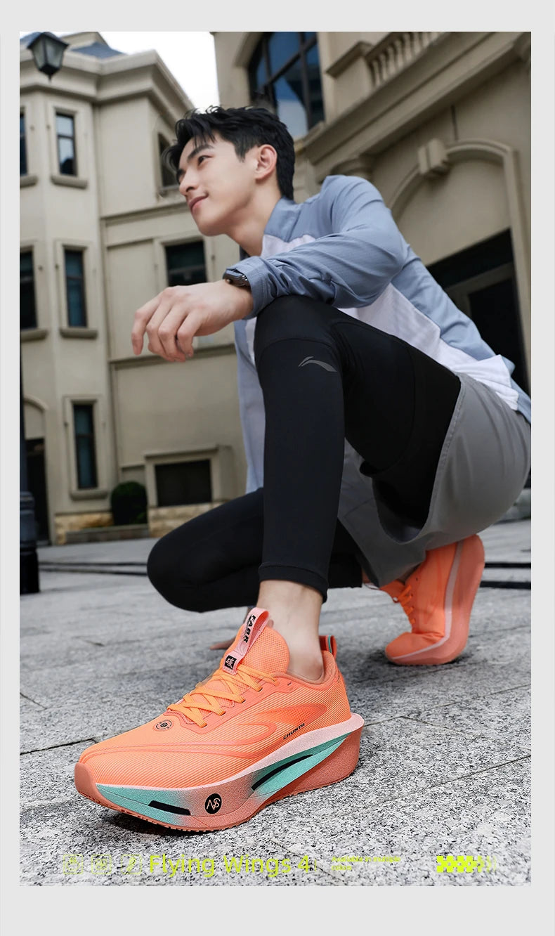 Carbon Plate Sports Running Shoes Marathon Men Breathable Lightweight Women's Comfortable Athletic Nonskid Chunta Sneakers
