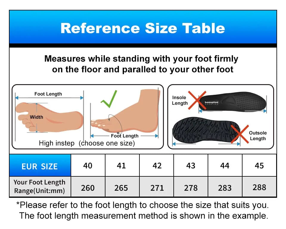 Baasploa Men Hiking Shoes Outdoor Climbing Mesh Breathable Travel Walking Shoes Male Non-Slip Wear Resistant Comfortable Sneaker