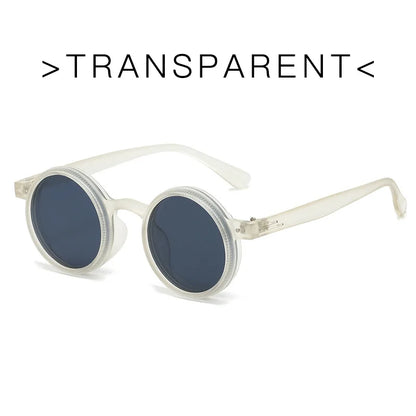 360° Rotating Adjustable Sunglasses Round Frame Polarized Sunglasses Outdoor UV Resistant Sunglasses Protective Glasses