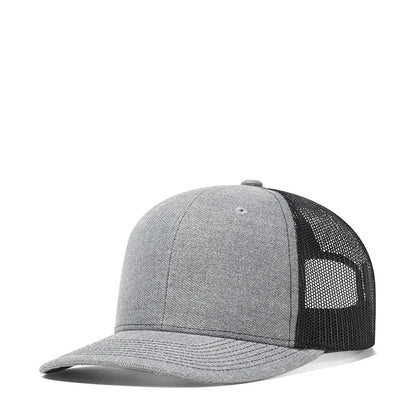 High Quality Mesh Baseball Cap Women Men Summer Cotton Breathable Sunhat Unisex Adjustable Snapback Trucker Hats Male Female