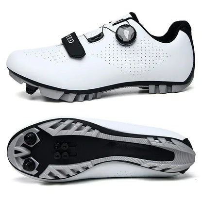 Nauji unisex dviračių sportbačiai su plokštele vyrams ir moterims, skirti plento, kalnų dviračių ir MTB lenktynėms, SPD – Zapatillas Ciclismo MTB