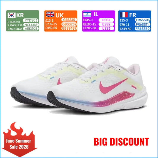 Nike AIR WINFLO 10 Women's Shoes Sports Casual Anti-Slip Durable Breathable Comfortable Running Shoes FZ3973-100