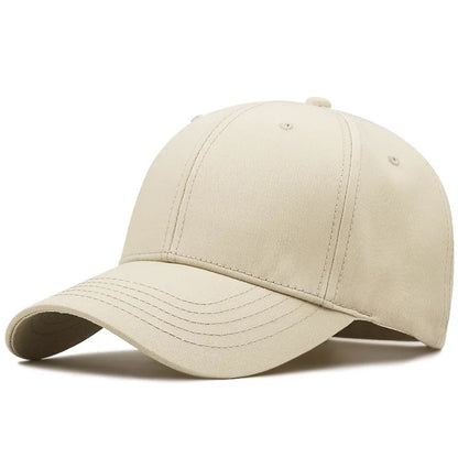 Baseball kapa Big Head Plus Size iz 100 % bombaža, primerna za moške in ženske, nastavljiva kapa »Dad Hat«, velikost 58–60 cm, 61–65 cm