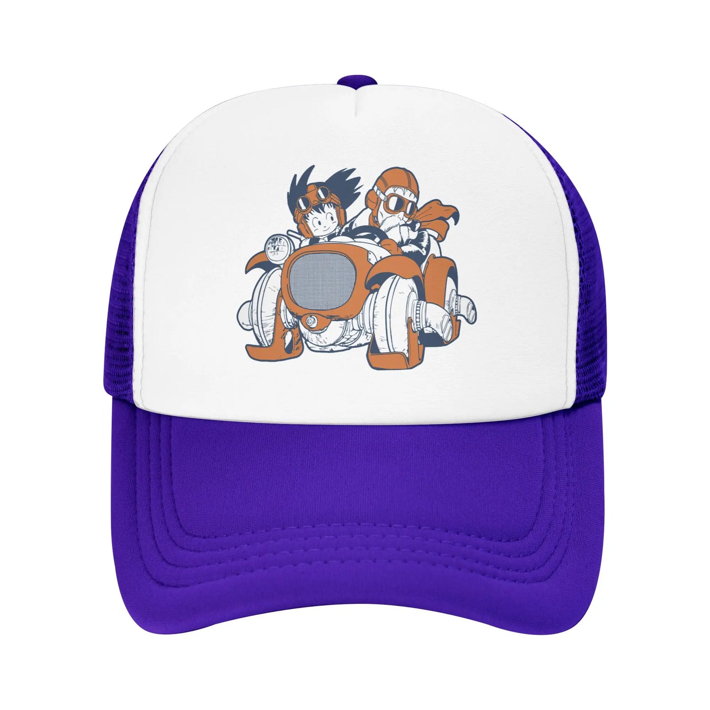 Goku Muten Roshi Dragon Ball Z Baseball Caps Sport Sun Hat Anime DBZ Hats Breathable Polyester Trucker Cap Summer Trucker Caps