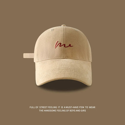 1pc leisure relax Face recognition hat,duckbill cap,men's embroidered letters,simple and versatile,fashionable baseball caps