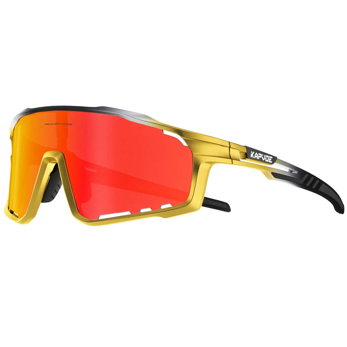Kapvoe Mode-Sonnenbrillen für Herren – Coole Fahrradbrillen, MTB, Skaten, UV400, Angelbrillen, Herren, Damen, Fahrradbrillen