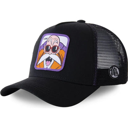 High Quality Dragon Ball Z Styles Anime Son Goku Cotton New Baseball Cap Men Women Hip Hop Dad Adjustable Mesh Hat Trucker Hat