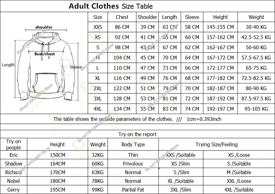 Children's Fortnite 2024 Sweatshirt 3D Digital Printed Hoodie Men's and Women's Pullover Jacket Long Sleeve Children's Gift