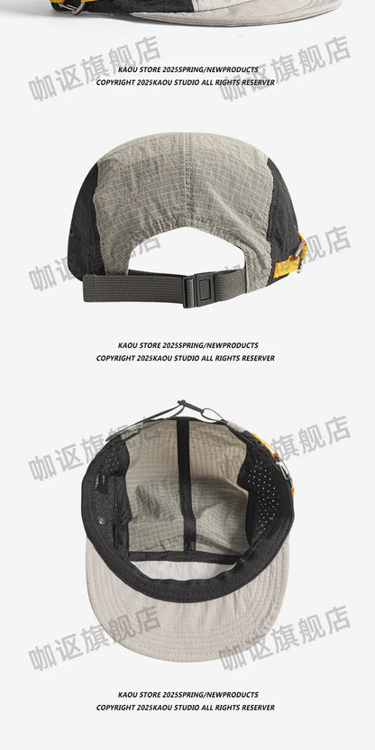 Outdoor Breathable Quick-Dry Baseball Cap for Men and Women, Summer Hiking Sun Hat