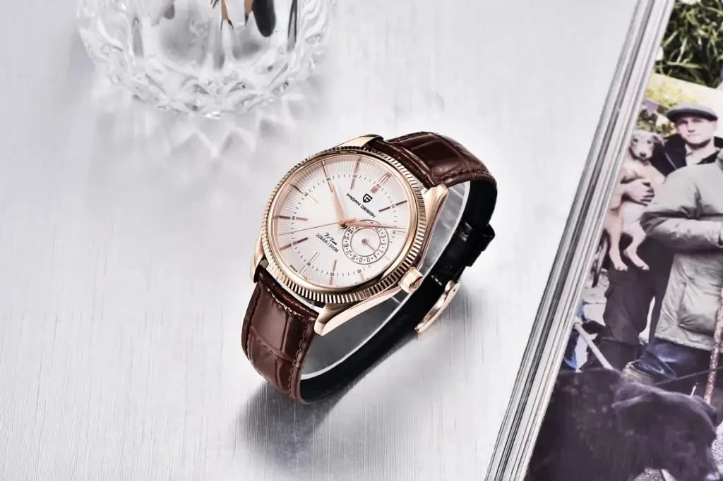 PAGANI DESIGN 2025 New Men Quartz Watch VH65 40mm Stainless Steel Sapphire Glass Luxury Business Waterproof 200m Reloj Hombre