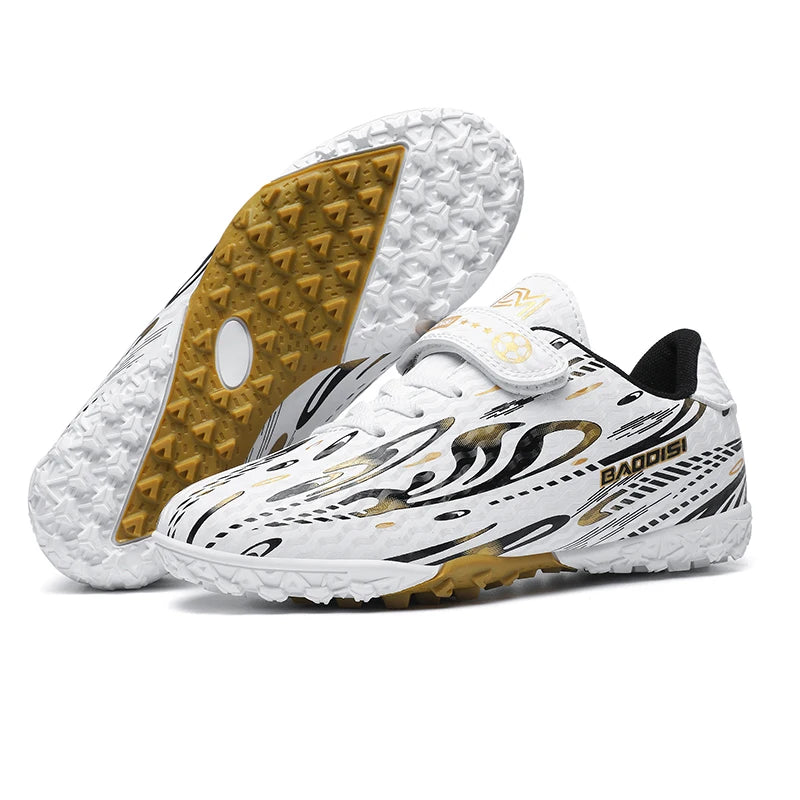 Chaussures de football pour hommes, chaussures de football professionnelles pour terrain en gazon, nouvelles chaussures de football résistantes, chaussures de football décontractées pour enfants, chaussures de football ant
