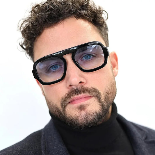 New Vintage Square Sunglasses Women Men Brand Rectangle Sun Glasses Female Oval Eyewear Sunglasses for Male Female Eyeglasses