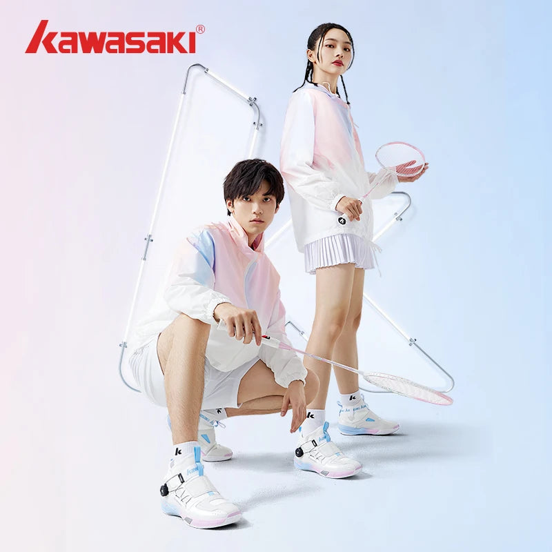 Kawasaki King Series 2.0 profesionalne badminton cipele za muškarce i žene, sportske protiv uvrtanja, originalne muške tenisice za tenis A3311