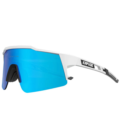 Gafas de sol Kapvoe para ciclismo, gafas polarizadas para bicicleta, MTB, UV400, de montaña, para hombre y mujer, gafas deportivas para actividades al aire libre