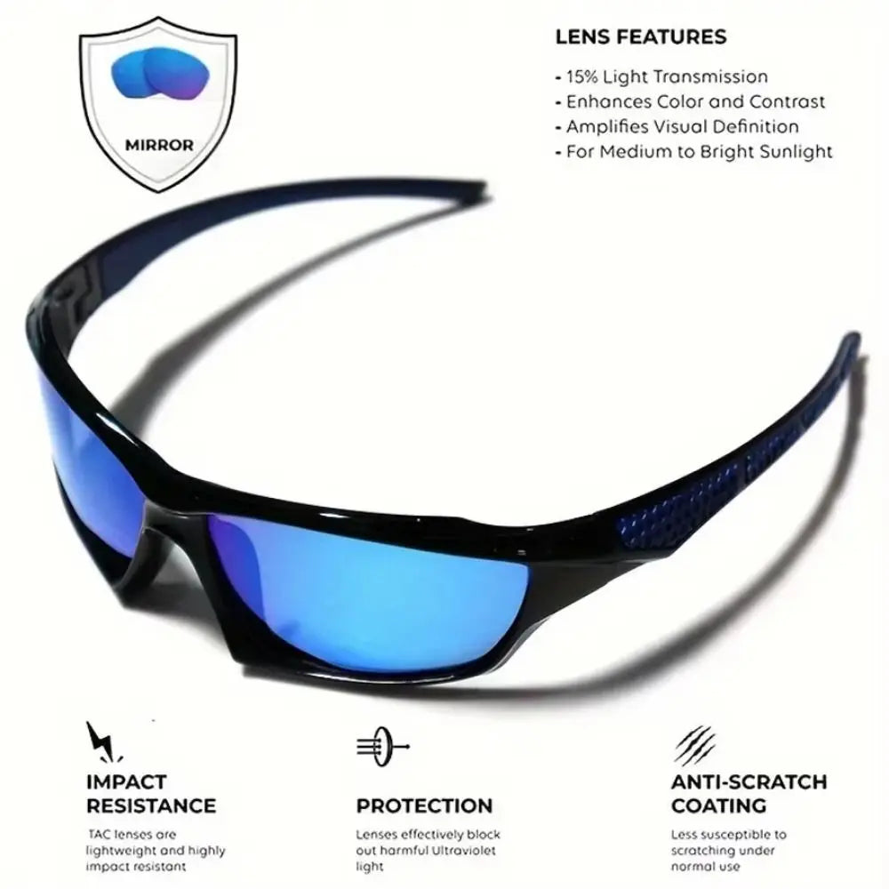 Modne sportske sunčane naočale polarizirane UV zaštite personalizirane naočale okrugli okvir cool muške i ženske UV400 ribolovne naočale
