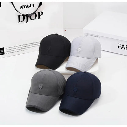 Spring Summer New Mesh Baseball Cap Outdoor Sports Cap Breathable Sunshade Sunscreen Cap Simple Casual Men's Women‘s Hat