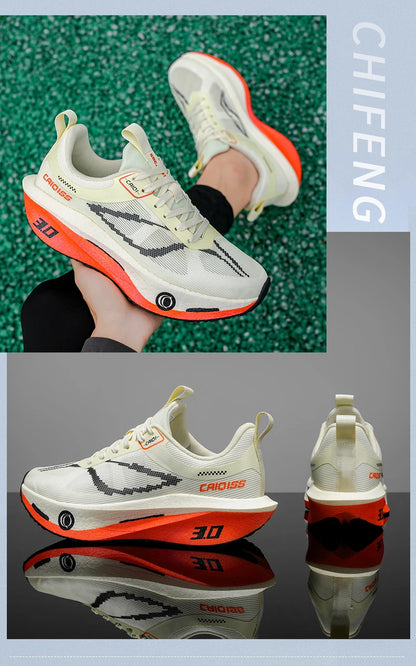 Running Shoes Carbon Board Marathon Men Sports Speciality Breathable Lightweight Women's Comfortable Athletic Outdoor Sneakers