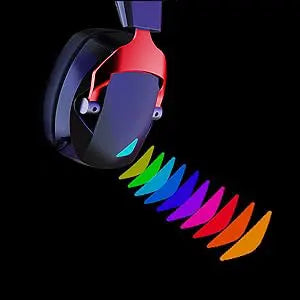Wireless Gaming Headset with Detachable Noise Cancelling Microphone,2.4G Bluetooth-USB-3.5mm Wired Jack 3 Modes for Multi-device