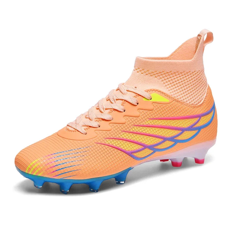 2026 New Superfly FG Football Boots Outdoor Soccer Cleat Black Shoes Soft Sport Professional Shoes Breathable Comfortable Boots