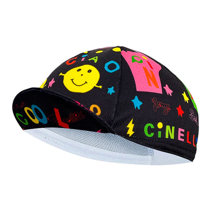 cyklistická čiapka, polyesterová absorpcia potu, módny trend, unisex, graffiti
