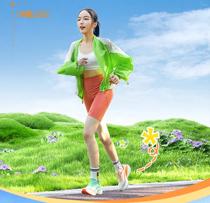 Zapatillas de running ONEMIX YUE SHUANG para hombre con amortiguación de aire, zapatillas deportivas para pareja, calzado deportivo para correr al aire libre y caminar para mujer