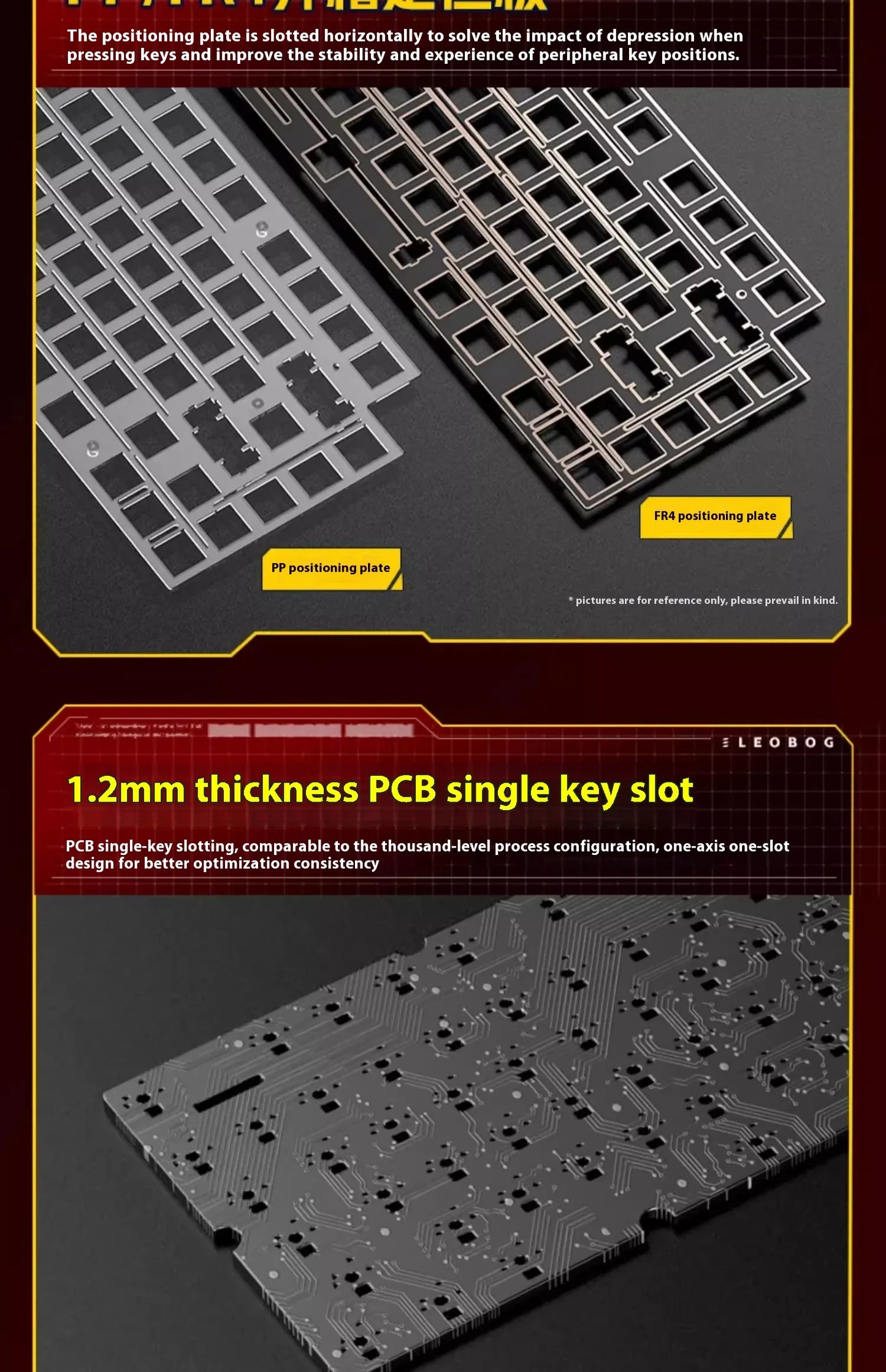 LEOBOG Hi75C Mechanical Wireless Keyboard Aluminium 3-Mode With Knob Hot Swap RGB Gasket Hi75C Gaming Keyboard Customization PC