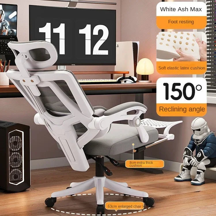 Ergonomic Mesh Office Chair with Lumbar Support, High-Back Computer Desk Chair for Adults, Comfortable Task Chair for Long Hours