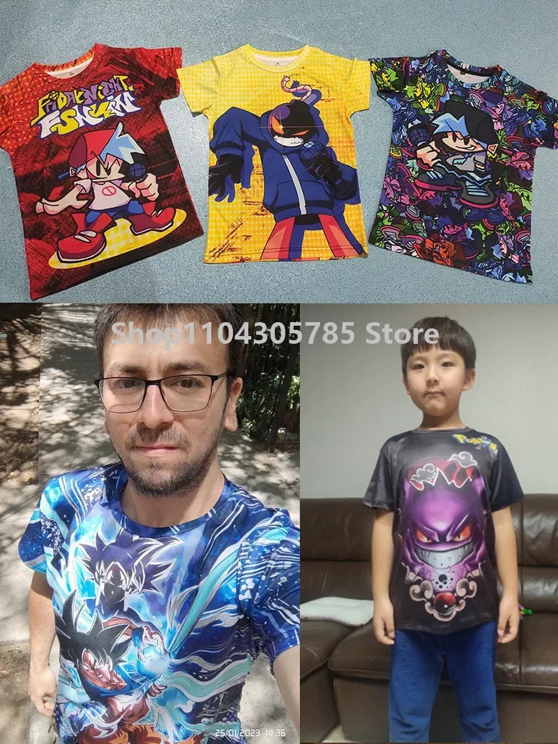 2025 3D New Children's Anime Fortnite Printed Sweater Series Pullover Generation Tide Brand Hoodie Gift