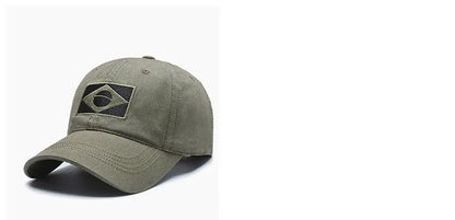 Outdoor Sports Baseball Cap Men'S Camouflage Cap, Middle And Young Men'S Casual Sun Protection Hat Brazilian Hat
