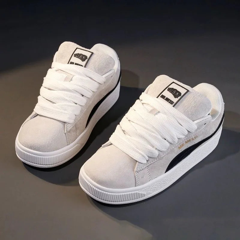 Chaussures pour hommes, polyvalentes, respirantes, décontractées, antidérapantes, à semelles épaisses, nouvelle collection 2026