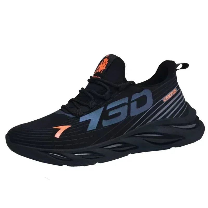 Men’s Shoes New Summer Breathable Mesh Tide Brand Sports Leisure Running Lightweight Red Boom Fashion Shoes