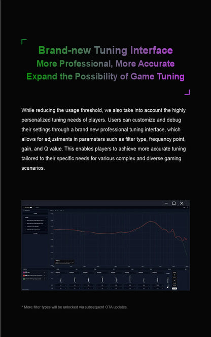 MOONDROP RAYS Gaming Earphones Gravity USB-C DSP Game Sound Card Professional Gaming lEMs Co-tuned with Professional Players