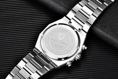 PAGANI DESIGN PD1707 Men's Quartz Watches 40MM Stainless Steel Sapphire Glass Top Brand Watch Gift for Men Reloj Hombre 2024 New