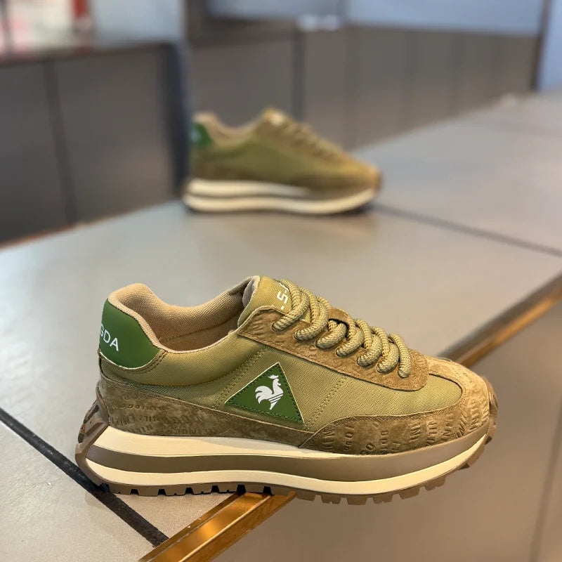 Men's fashion daily casual sports shoes, simple atmosphere, non-slip and wear-resistant high-quality men's running shoes